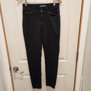 Womans WallFlower Ultra Fit Black Pants, Size 9
